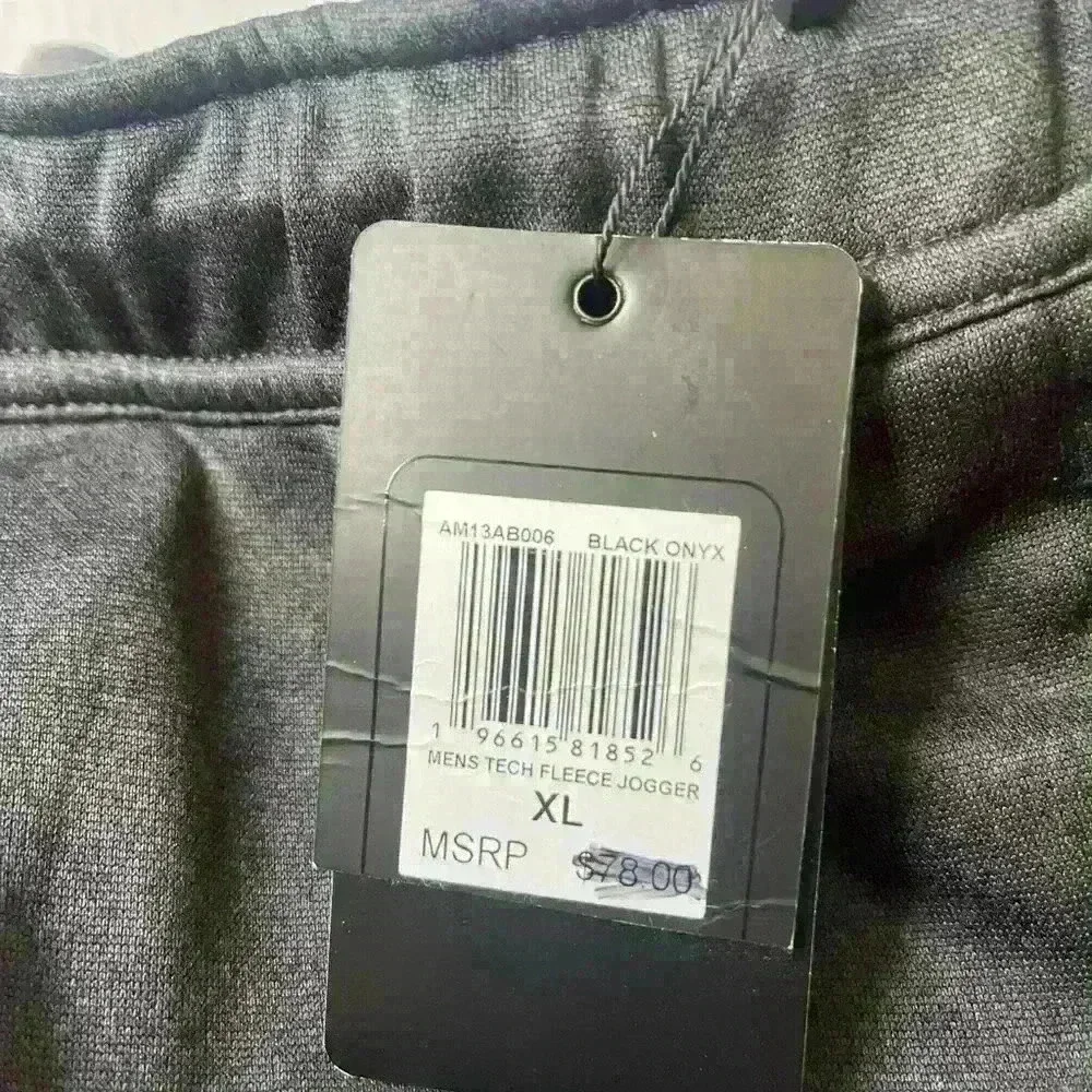 MOTION MENS XL BLACK JOGGERS